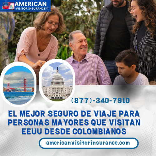 Mejor seguro de viaje para adultos mayores que visitan EEUU desde Colombia