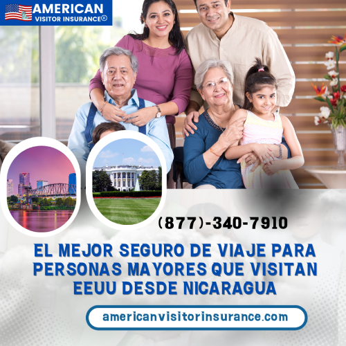 Mejor seguro de viaje para adultos mayores que visitan EEUU desde Nicaragua