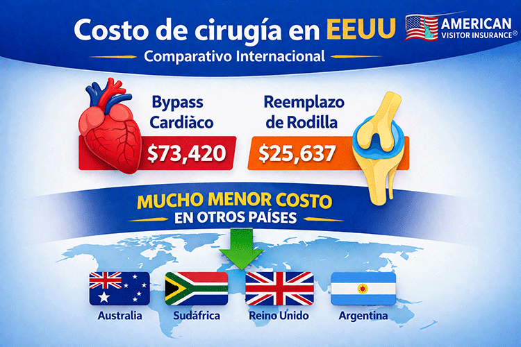 Costo de las cirugías en Estados Unidos